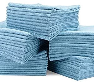 NOD LX-1250 50PK Microfiber Towel Blue
